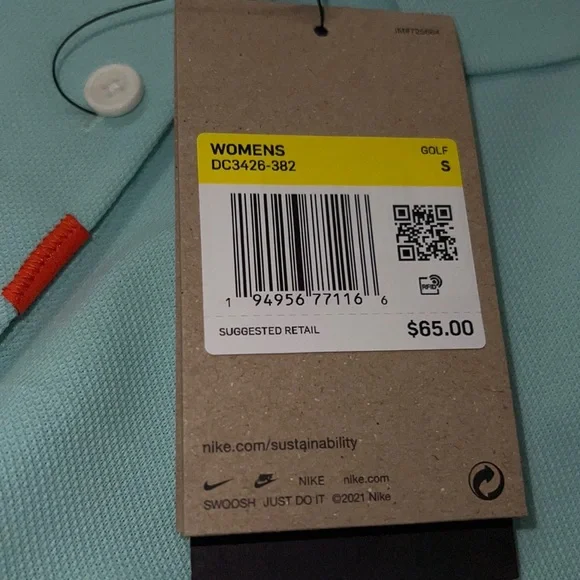 Nike Women’s Golf The Nike Polo Light Dew - Picture 7 of 9